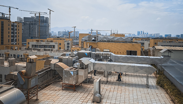 中坜市油烟净化器安装效果